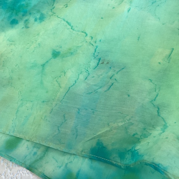 Aratta Watercolor Semisheer Lightweight Sleeveless Blouse Size XS NWT - Picture 13 of 15